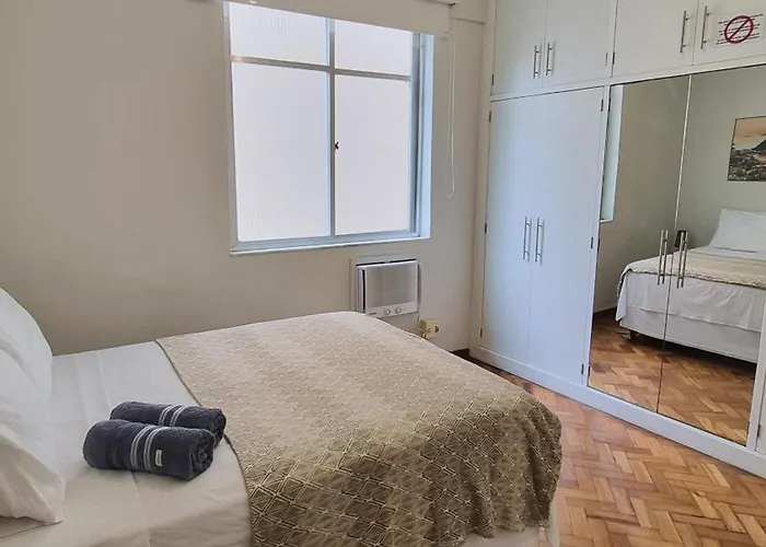 Excelente Apartamento A 1Min Da Praia De Copacabana Rio de Janeiro